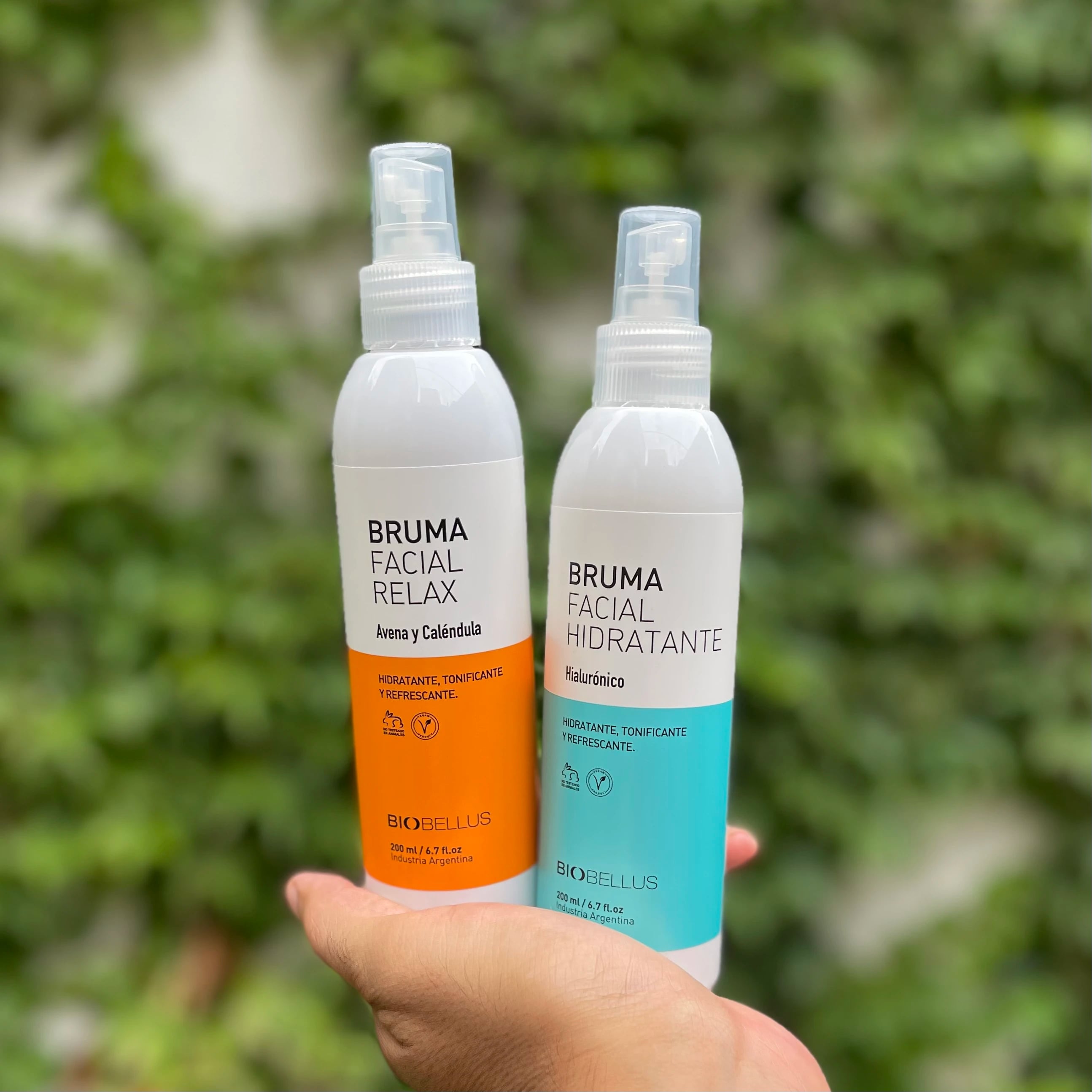 Kit bruma facial + hidratante