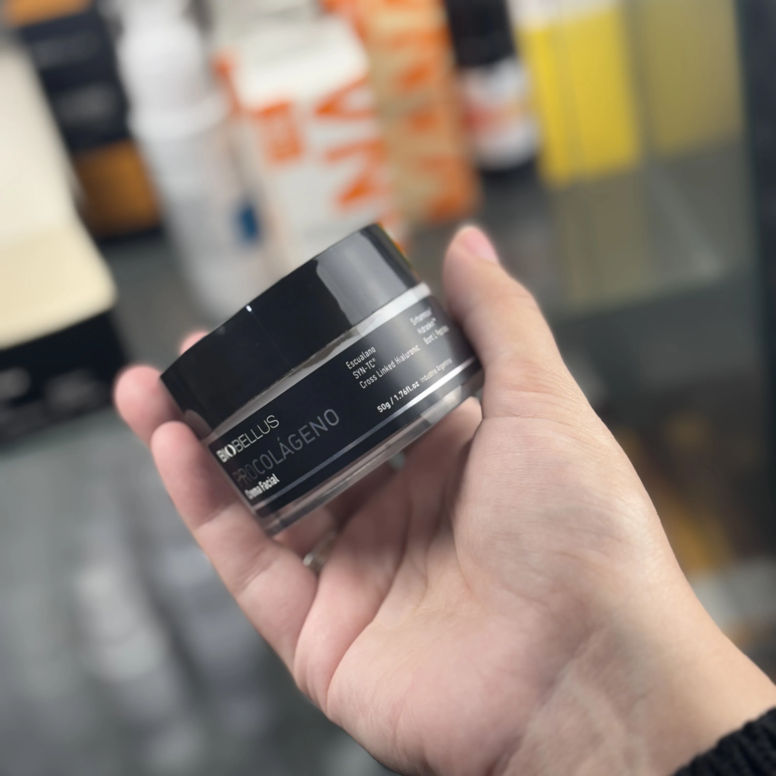 Crema Facial Procolageno Hidratante Antiage Con Escualano x50ml