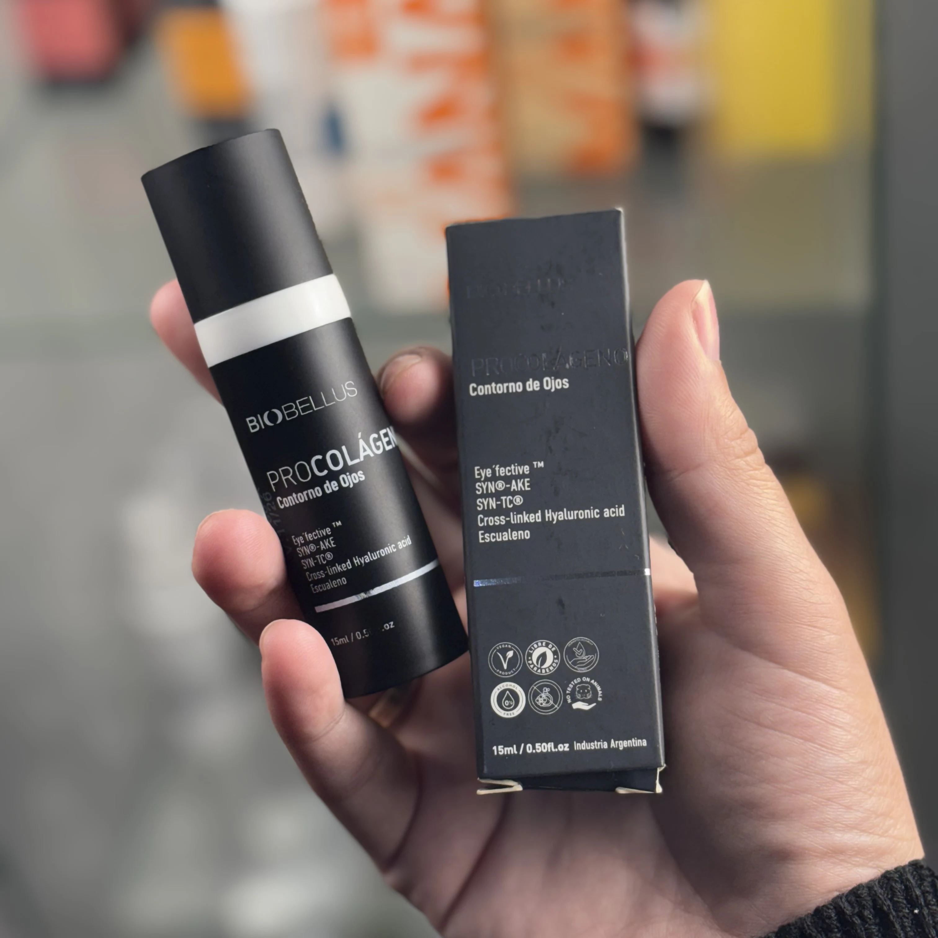 Contorno de Ojos Procolágeno Hidratante Antiage Reafirmante x15ml