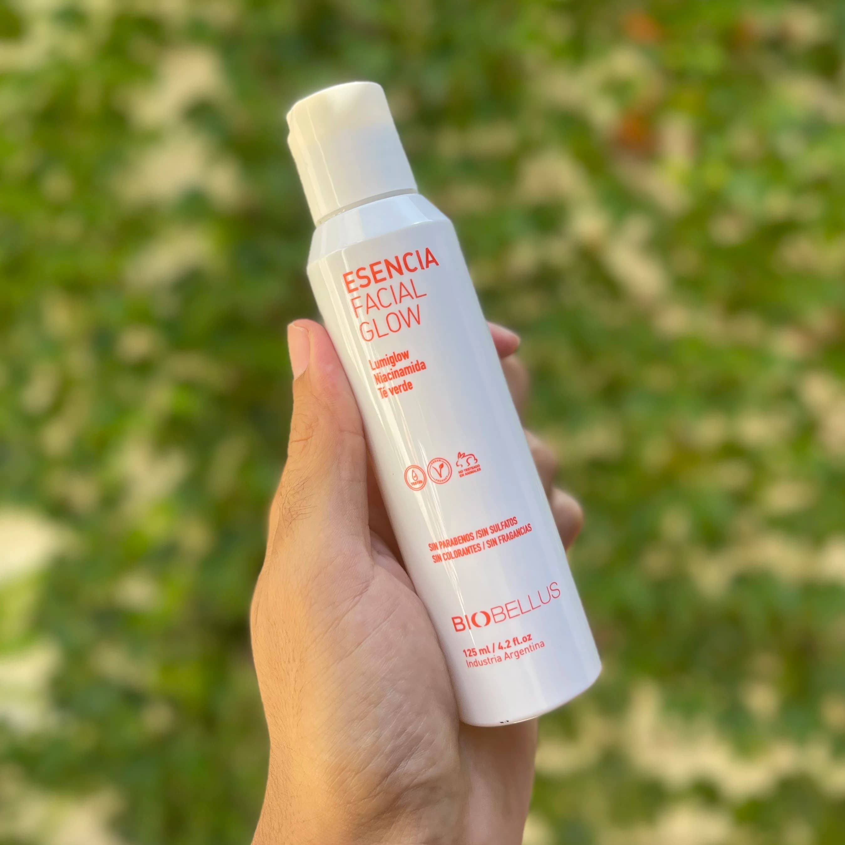 Esencia Facial Biobellus Glow Niacinamida Y Te Verde 125ml