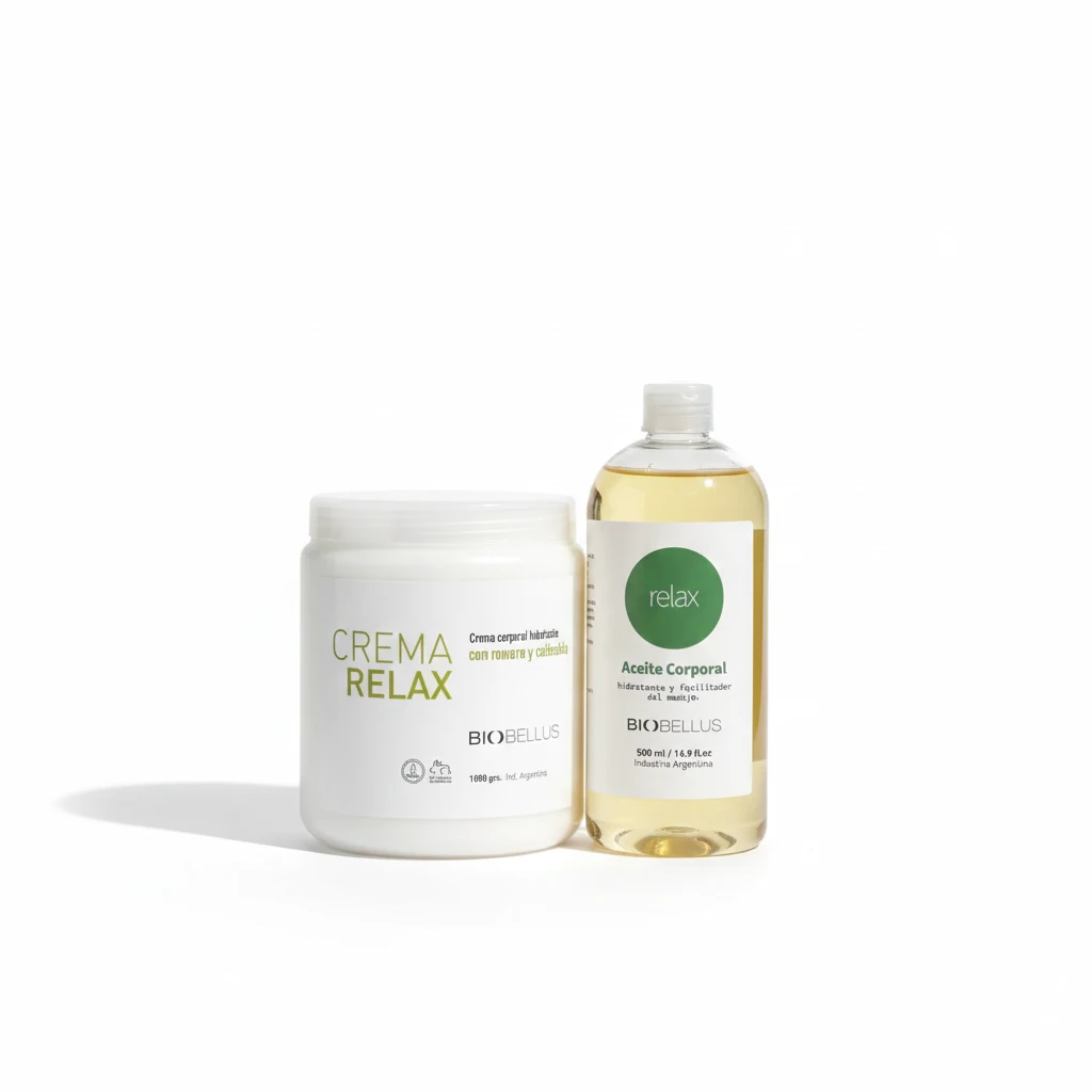 Combo Crema Relax x1kg + Aceite Relax x500cc