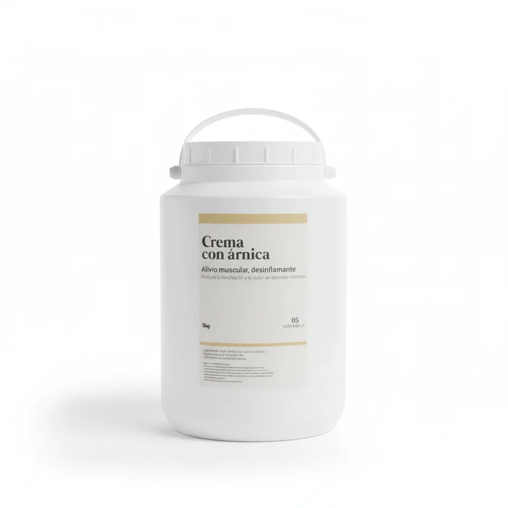 Crema para masajes con Árnica Dermabella analgésica y desinflamante x5kg