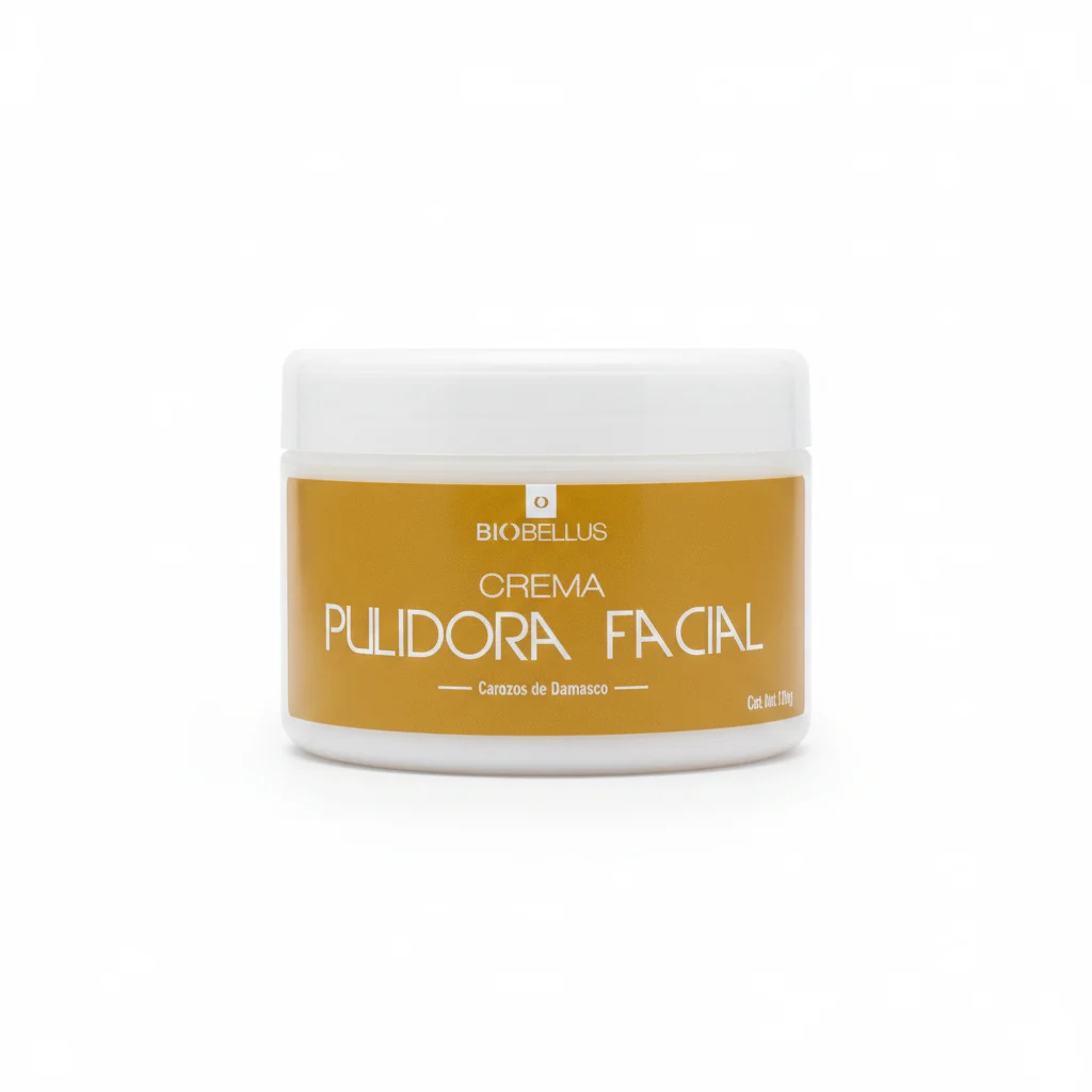 Crema Pulidora Facial Biobellus X 250grs Tipo de piel Grasa