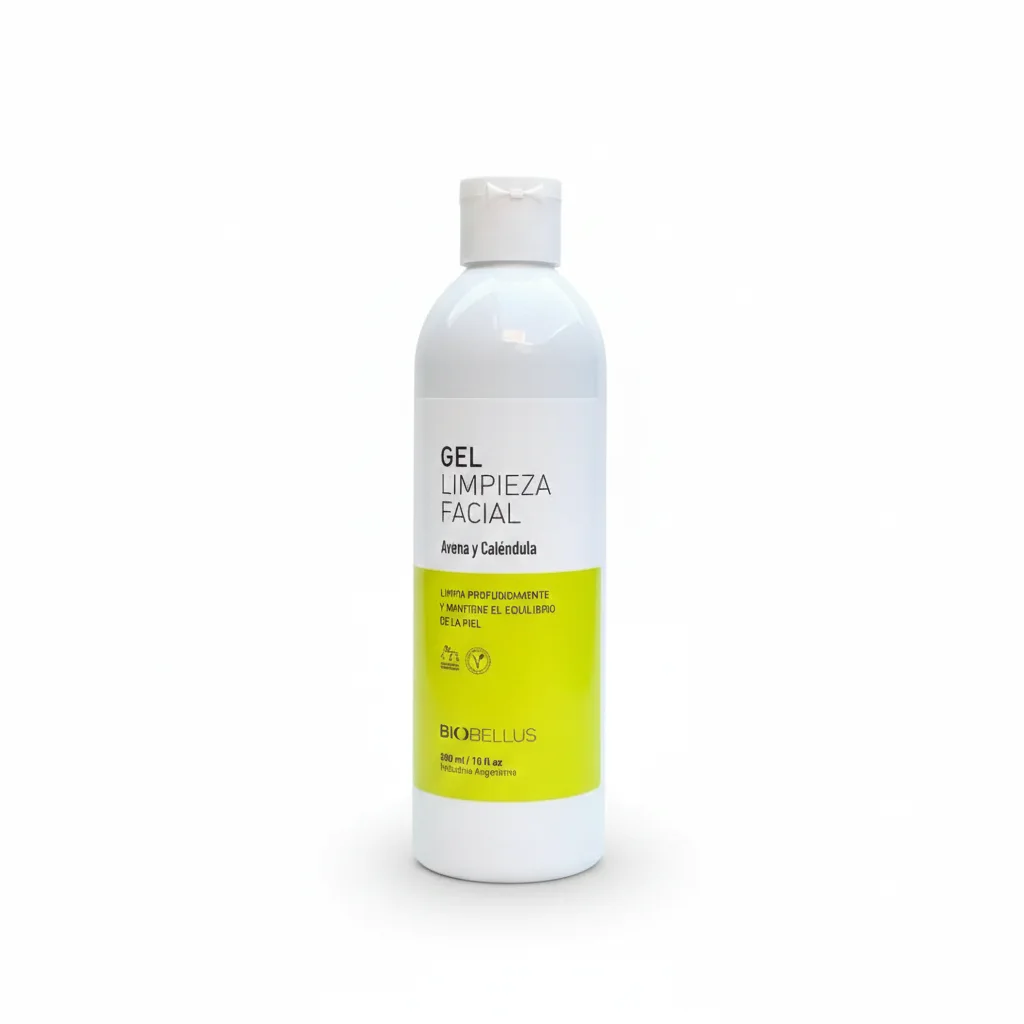 Gel De Limpieza Avena Y Calendula Biobellus 300ml Día y Noche Tipo de piel Normal