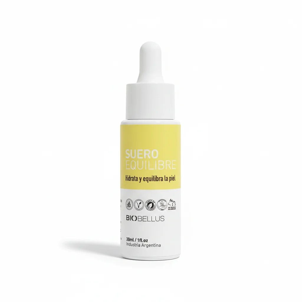 Suero Facial Equilibre Biobellus Hidrata Y Equilibra La Piel x30cc