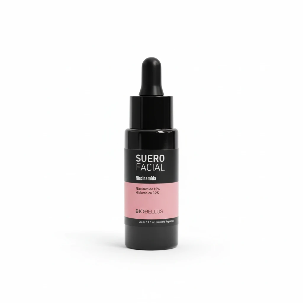 Suero Facial Niacinamida Biobellus Anti Age Cutis Piel 30cc
