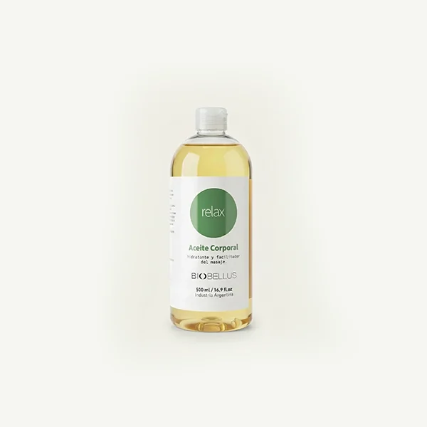 Aceite Corporal Para Masajes Relax Biobellus Fragancia Romero x500cc