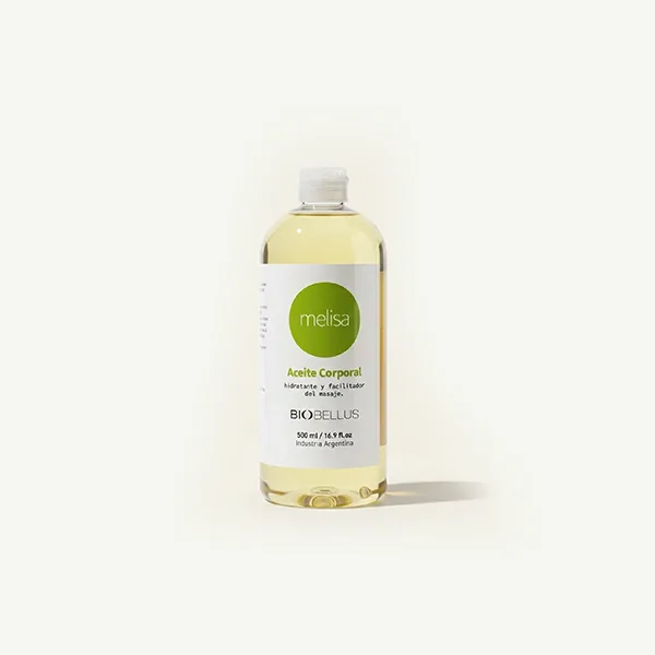 Aceite Corporal Para Masajes Melisa Biobellus x500cc