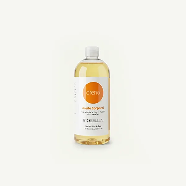 Aceite Corporal Para Masajes Dreno Circulatorio Biobellus x500cc